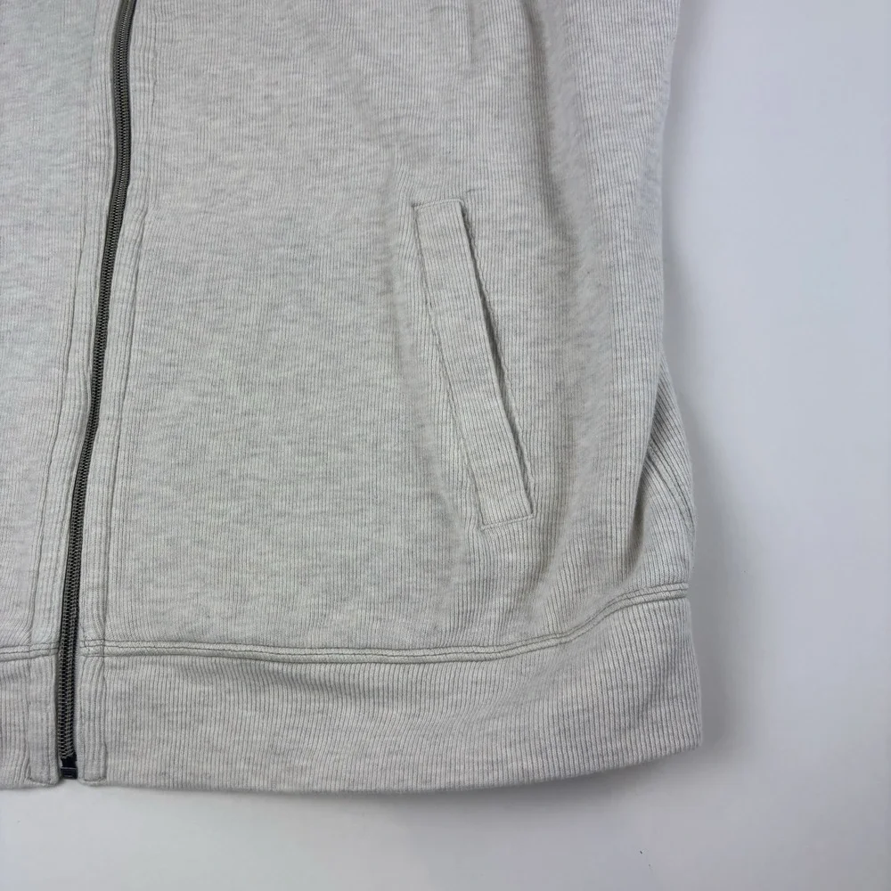 Tommy Bahama Full Zip Sweater Vest Mens Large Beige Embroidered Cotton - Picture 7 of 11